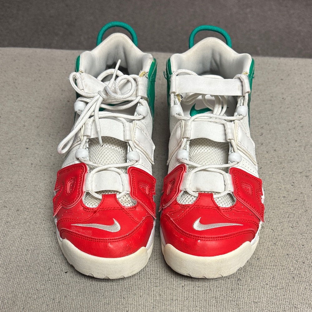 Mens Nike Air More Uptempo 96 Italy Red Green White